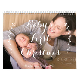 Niedlicher Kalender 2023 Babys Erste Weihnachten