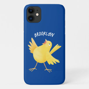 Niedlicher Kanarienvogel-Cartoon Case-Mate iPhone Hülle