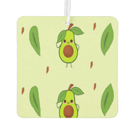 Niedlicher Kawaii-Avocado Autolufterfrischer