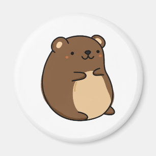 Niedlicher Kawaii Baby Brown Bär Magnet