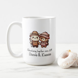 Niedlicher Kawaii Bärenkuppel gemeinsam Kaffeetasse