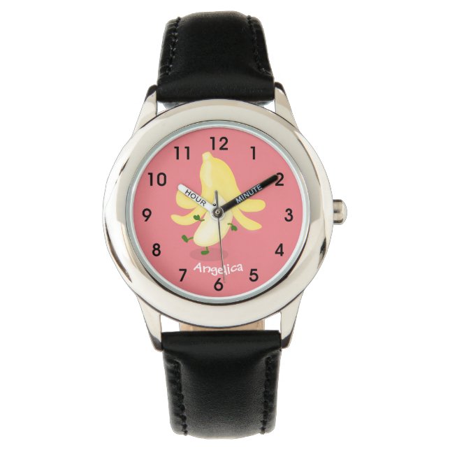 Niedlicher Kawaii-Cartoon Armbanduhr (Vorderseite)
