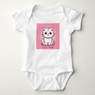 Niedlicher Kawaii-Cartoon Baby Strampler
