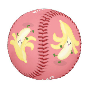 Niedlicher Kawaii-Cartoon Baseball