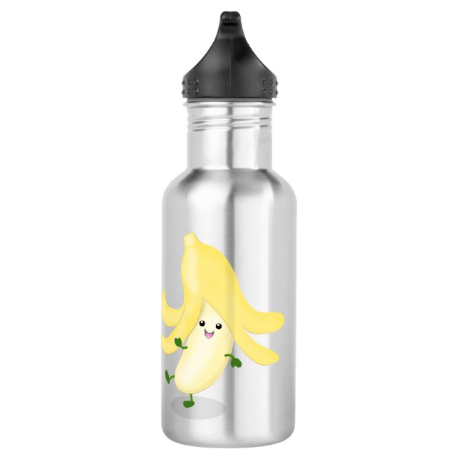 Niedlicher Kawaii-Cartoon Edelstahlflasche (Rechts)