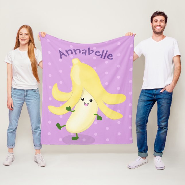 Niedlicher Kawaii-Cartoon Fleecedecke (Beispiel)