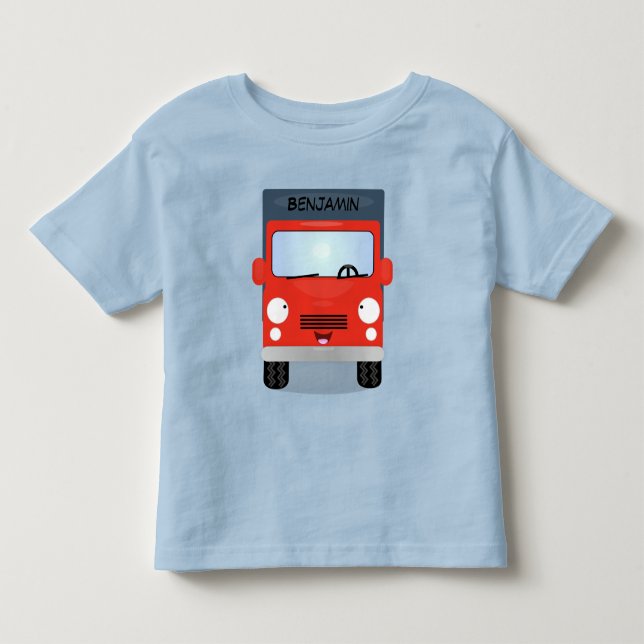 Niedlicher Kawaii-Cartoon Kleinkind T-shirt (Vorderseite)