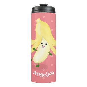 Niedlicher Kawaii-Cartoon Thermosbecher