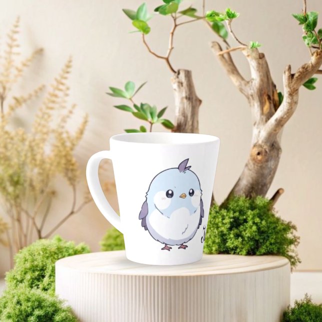 Niedlicher Kawaii Chubby Bird Cartoon - Adorable P Milchtasse (Von Creator hochgeladen)
