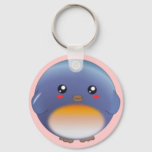 Niedlicher kawaii Drossel-Schlüsselanhänger Schlüsselanhänger