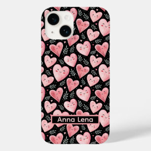 Niedlicher Kawaii-Herz iPhone/iPad-Gehäuse Case-Mate iPhone 14 Hülle