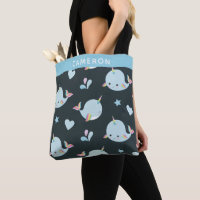Niedlicher Kawaii Narwhal Sea Einicorn Whale Perso