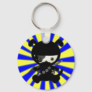 Niedlicher Kawaii Ninja Schlüsselanhänger