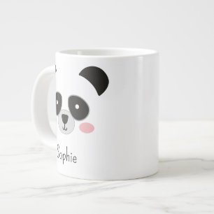 Niedlicher Kawaii-Panda-Becher – Fügen Sie Ihren N Jumbo-Tasse