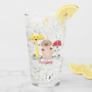 Niedlicher Kawaii-Pilzpilz Glas