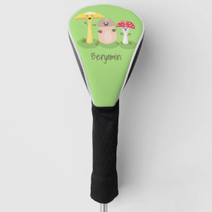 Niedlicher Kawaii-Pilzpilz Golf Headcover