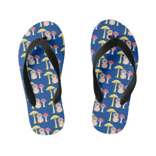 Niedlicher Kawaii-Pilzpilz Kinderbadesandalen