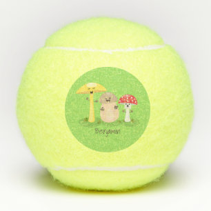 Niedlicher Kawaii-Pilzpilz Tennisbälle