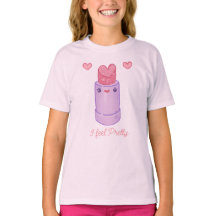 Niedlicher Kawaii Rosa Herz Lipstick