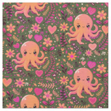 Niedlicher Kawaii-Tintenfisch