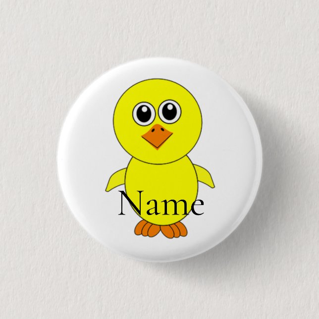 Niedlicher Kick-Thunder_Cove Button (Vorderseite)