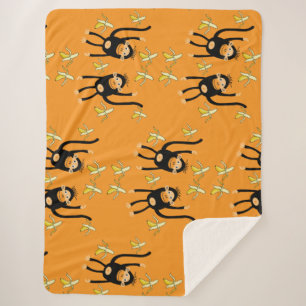 Niedlicher Kid Monkey Sherpadecke