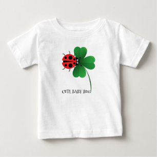Niedlicher Kidschbub auf Lucky-Blatt Kinder Baby T-shirt