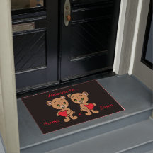 Niedlicher Kinderbär mit Herzklopfen