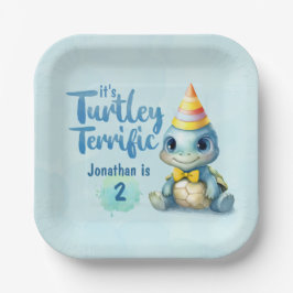 Niedlicher Kindergeburtstag Pappteller