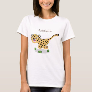 Niedlicher Kinderzettel mit Cartoon-Abbildung T-Shirt