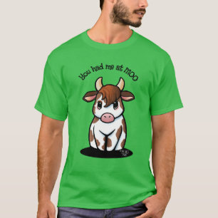 Niedlicher KiniArt Kuh-T - Shirt