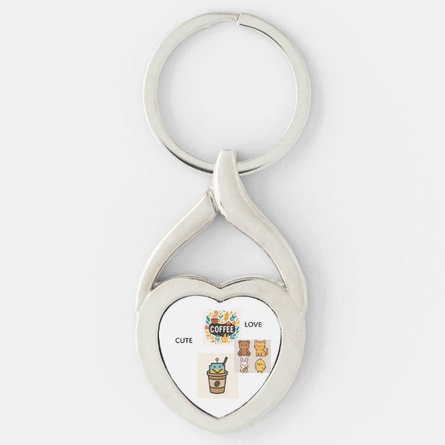 Niedlicher Kirchen Schlüsselanhänger (Vorderseite)