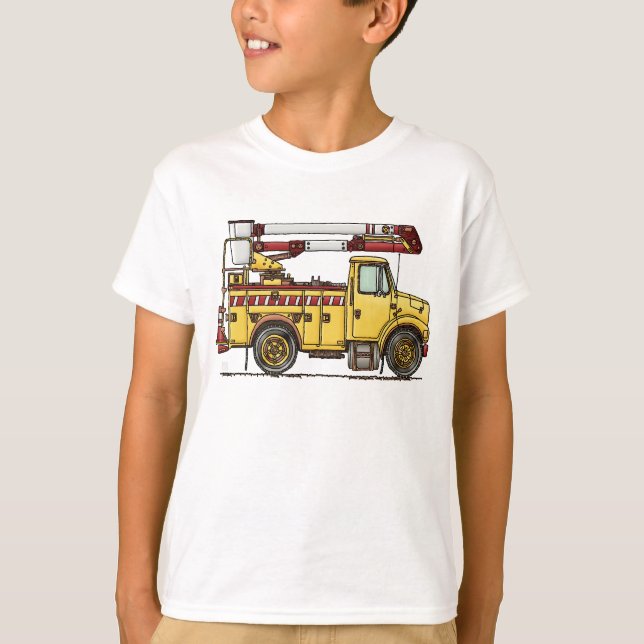 Niedlicher Kirschpicker-LKW T-Shirt (Vorderseite)