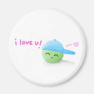 niedlicher kiwibaby Magnet