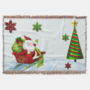 Niedlicher klassischer Santa Whimsey URLAUB DECOR Decke