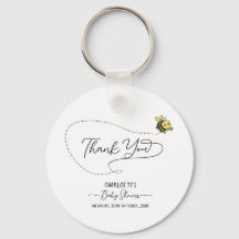 Niedlicher Kleine Bee Baby Dusche Schlüsselanhänge