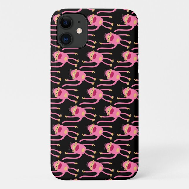 Niedlicher kleiner Affe Case-Mate iPhone Hülle (Rückseite)