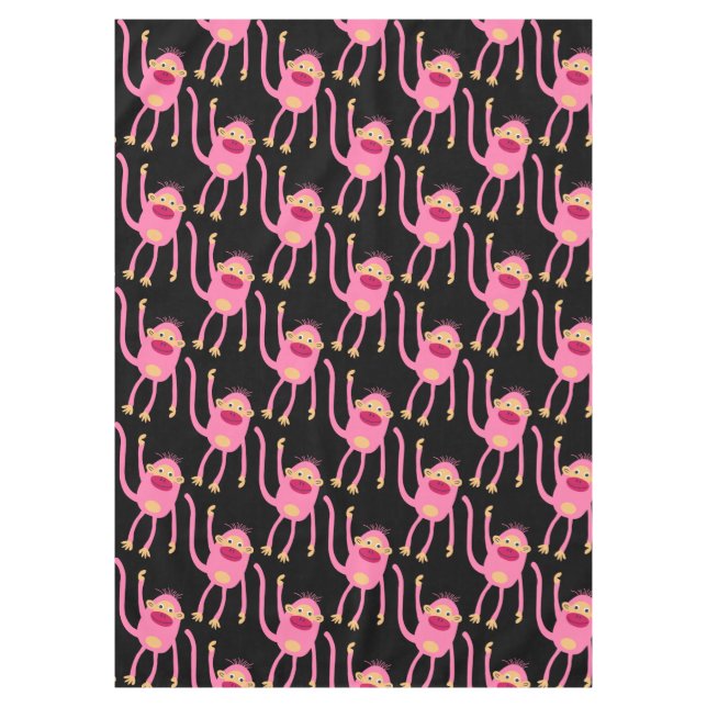 Niedlicher kleiner Affe Tischdecke (Vorderseite)