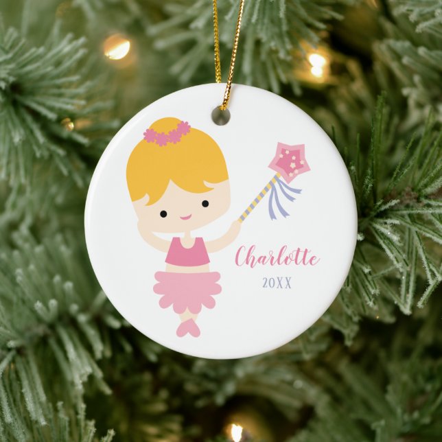 Niedlicher kleiner Ballerina Weihnachtsschmuck (Baum)