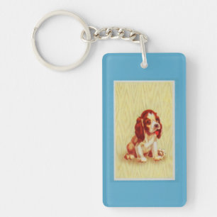 niedlicher kleiner Beagle Schlüsselanhänger