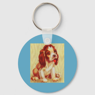 niedlicher kleiner Beagle Schlüsselanhänger