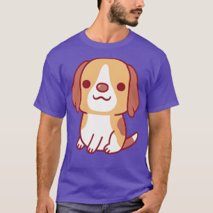 Niedlicher kleiner Beagle Welpenhund T-Shirt