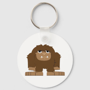 Niedlicher kleiner Bigfoot Schlüsselanhänger