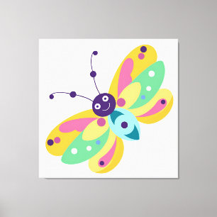 Niedlicher kleiner Bug Leinwanddruck