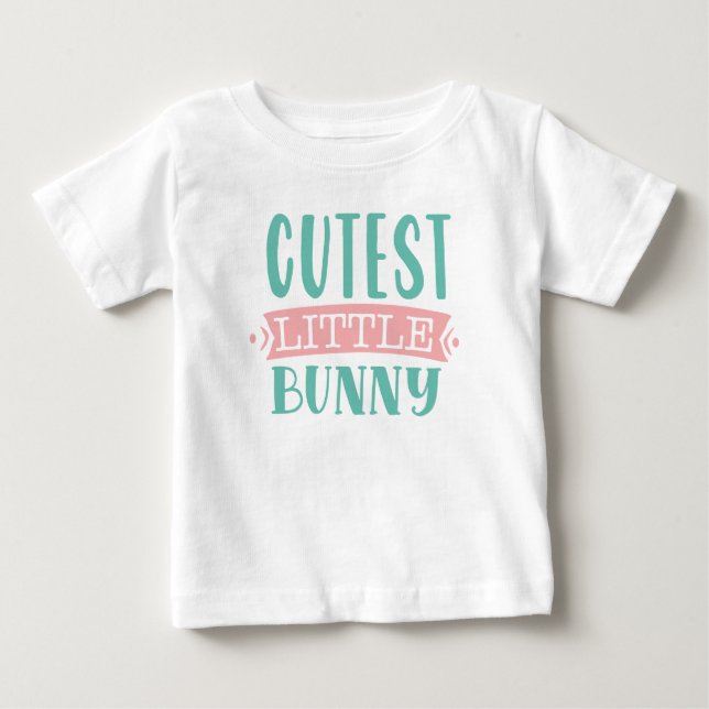 Niedlicher kleiner Bunny Oster T - Shirt für Kinde (Vorderseite)