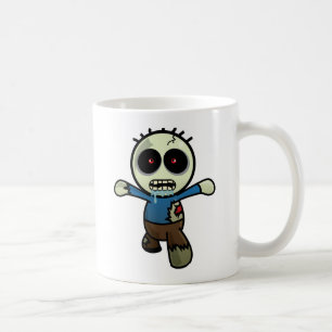 Niedlicher kleiner Cartoon-Zombie Kaffeetasse