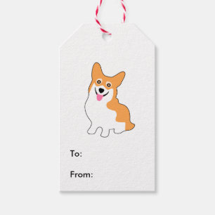 Niedlicher kleiner Corgi Geschenkanhänger