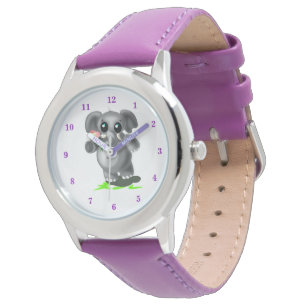 Niedlicher kleiner Elefant Armbanduhr