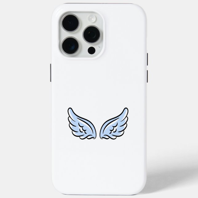Niedlicher Kleiner Engel-Flügel Case-Mate iPhone Hülle (Rückseite)