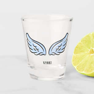 Niedlicher Kleiner Engel-Flügel Schnapsglas